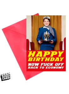 DMA01 Gift card - Happy birthday now fuck off to economy